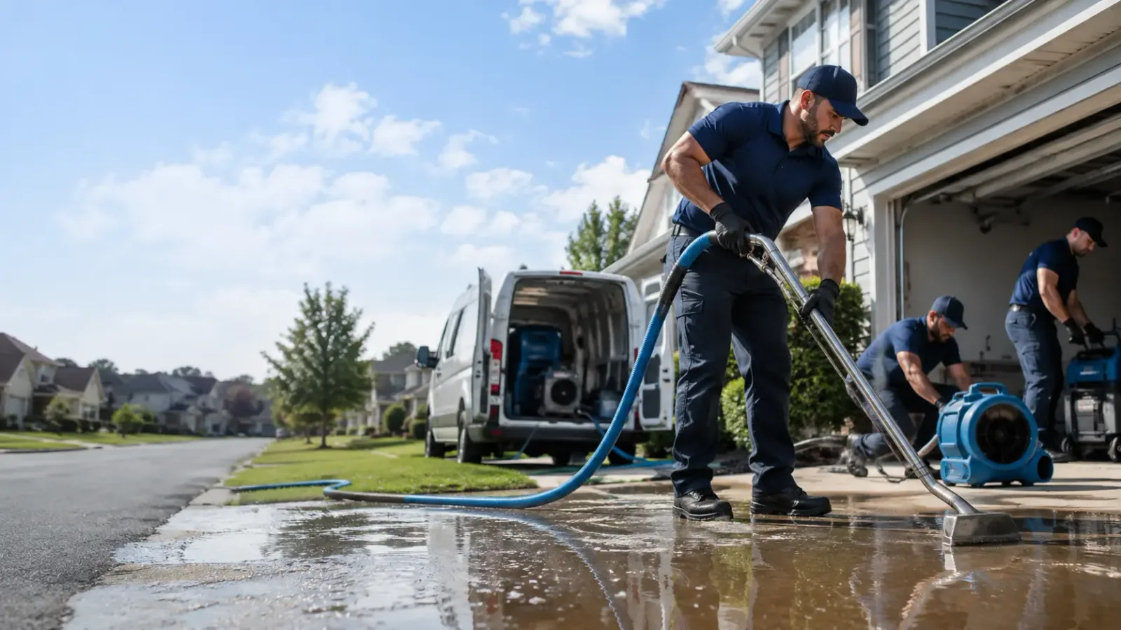 Flood Damage Restoration in Big Bay, MI